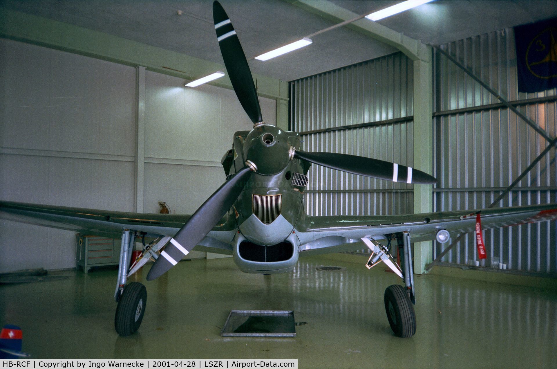 HB-RCF, 1942 Morane-Saulnier D-3801 (MS-412) C/N 194, Morane-Saulnier (EFW) D-3801 / MS.406 C-1 at the Fliegermuseum Altenrhein