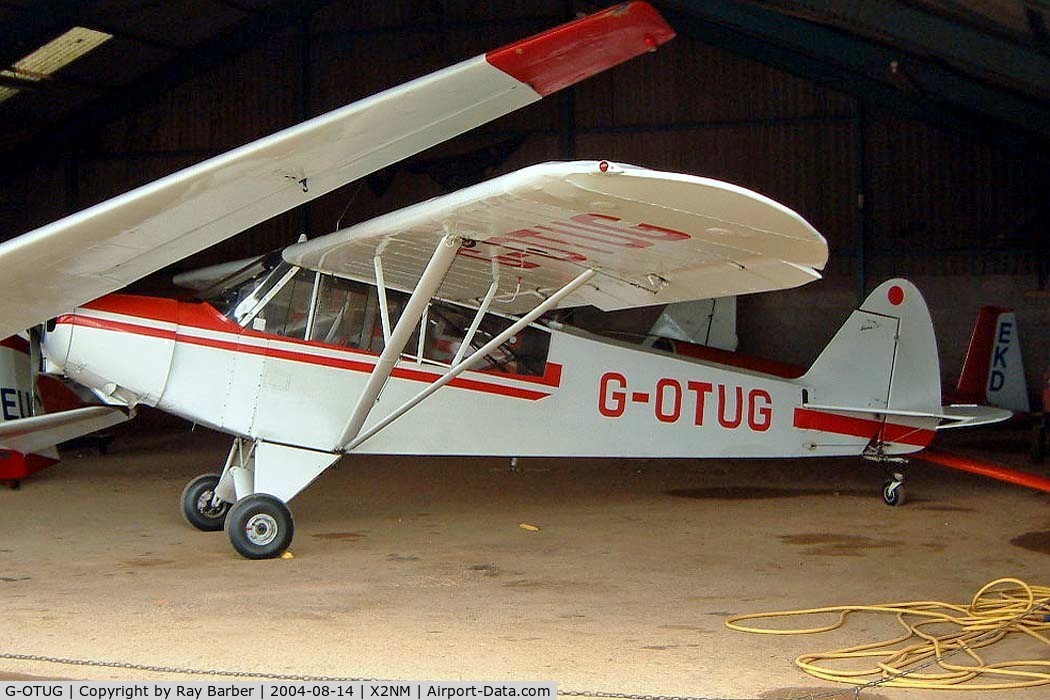 G-OTUG, 1957 Piper PA-18-150 Super Cub C/N 18-5352, Piper PA-18-150 Super Cub [18-5352] Nympsfield~G 14/08/2004