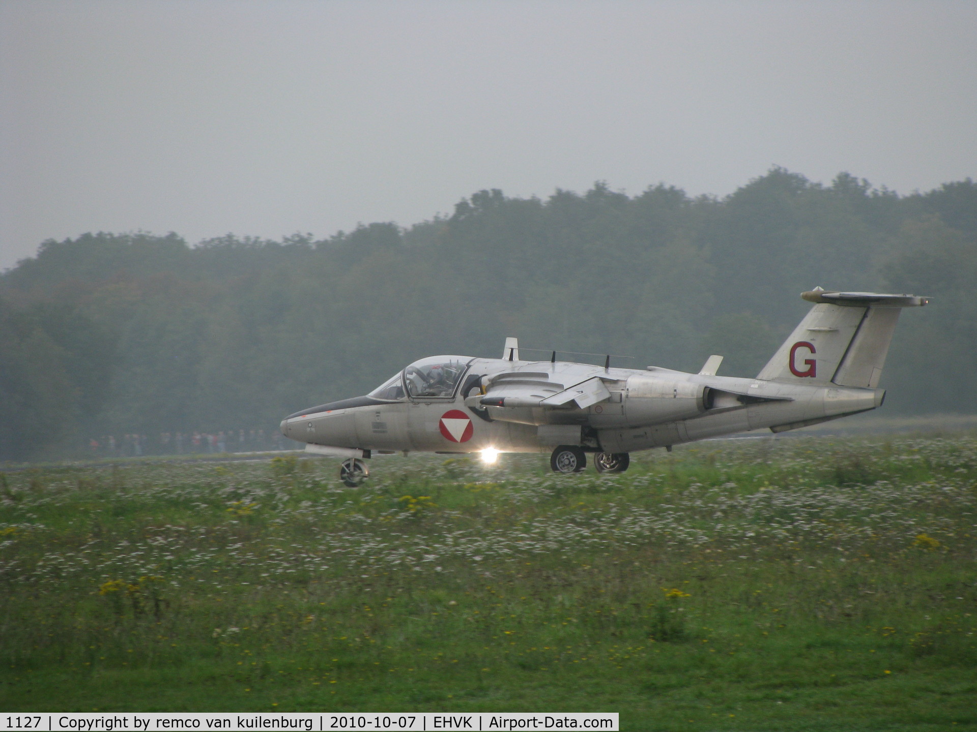 1127, 1971 Saab 105OE C/N 105427, NATO Tiger meet 2010 Volkel