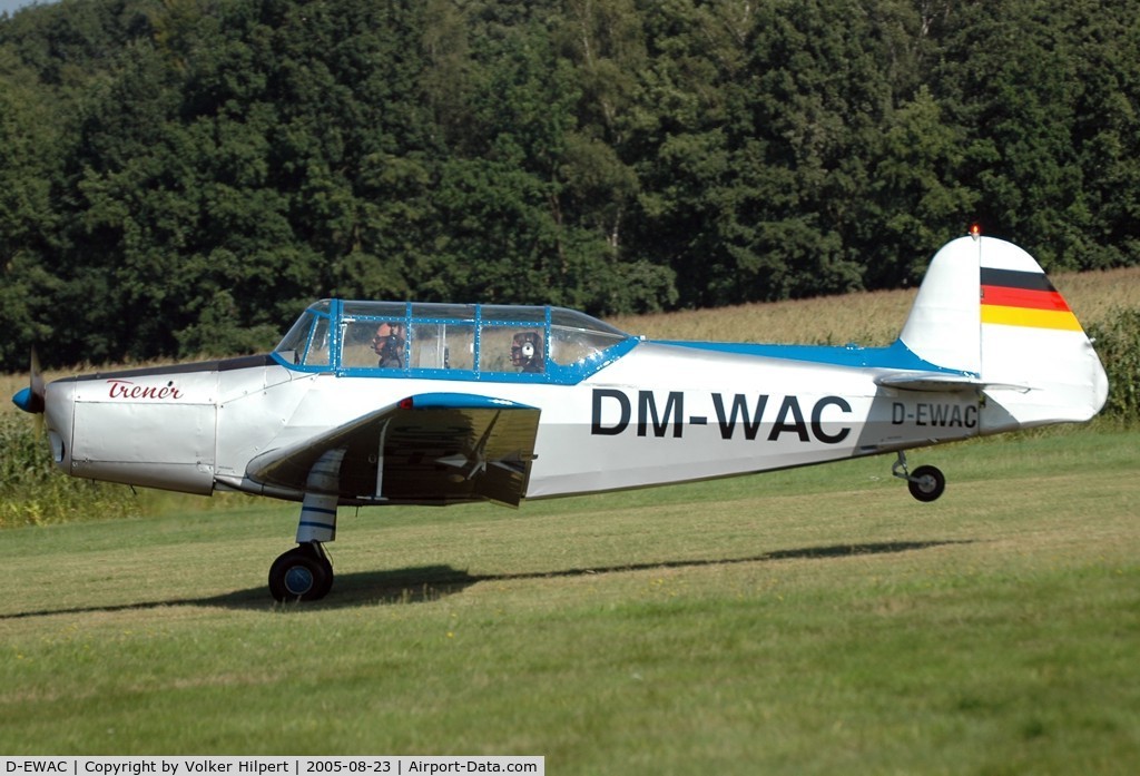 D-EWAC, 1957 Zlin Z-126 Trener C/N 791, at Schaffen-Diest