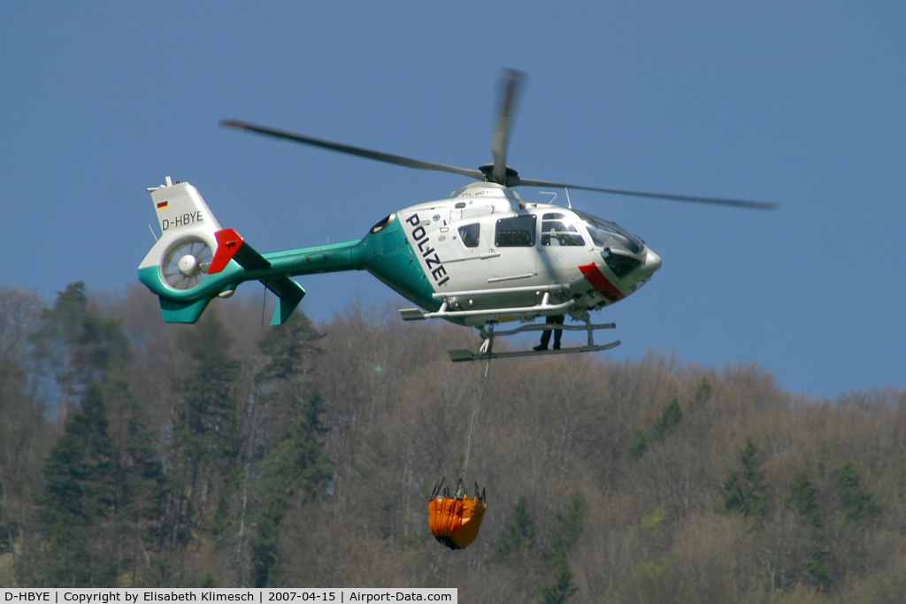 D-HBYE, Eurocopter EC-135P-2 C/N 0075, near Bad Reichenhall/Germany