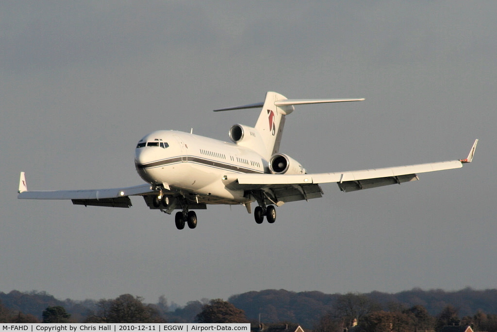 M-FAHD, 1966 Boeing 727-76 C/N 19254, Prime Air Corporation B727 on finals for RW26