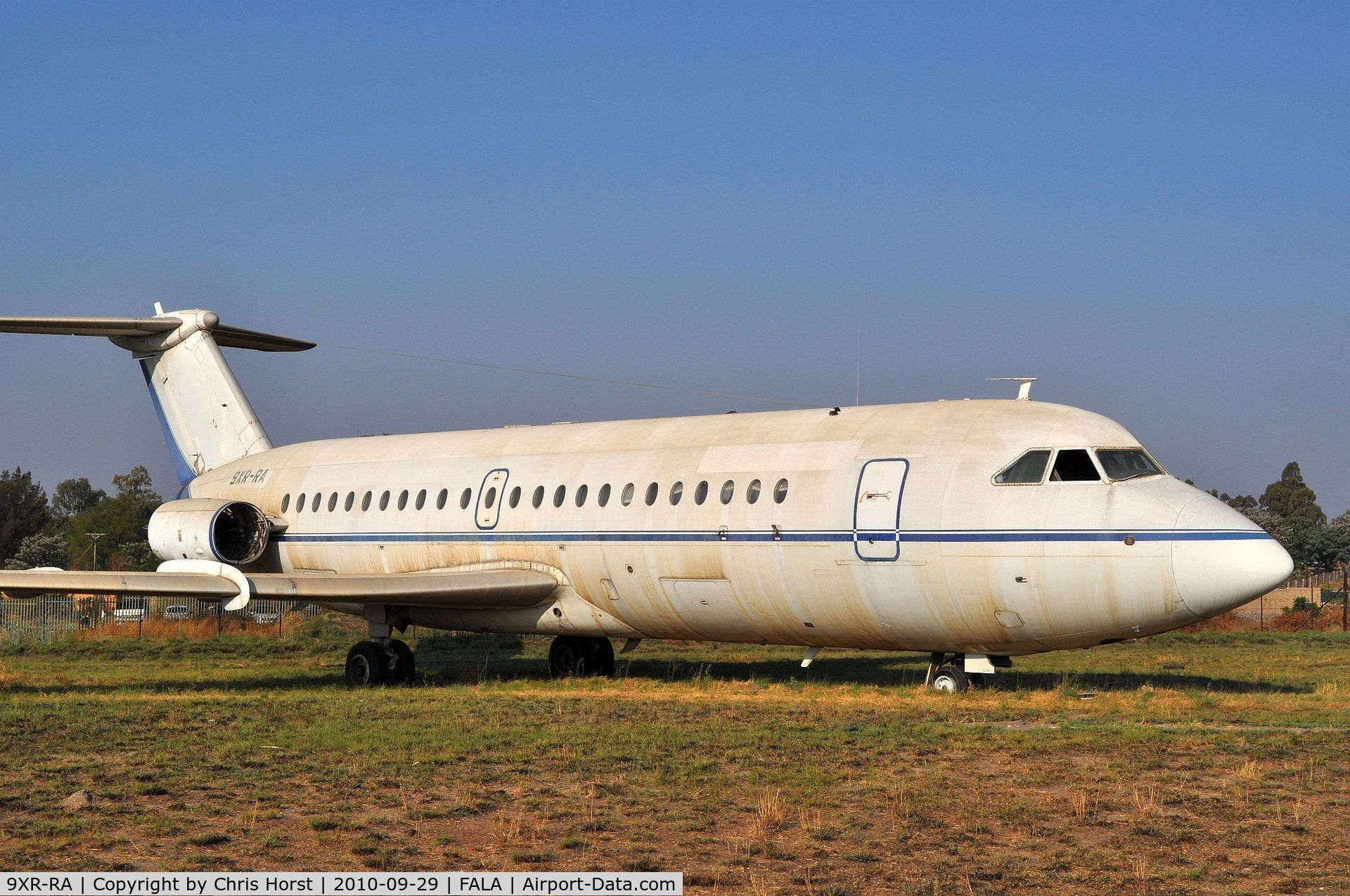 9XR-RA, 1964 BAC 111-201AC One-Eleven C/N BAC.011, dumped..