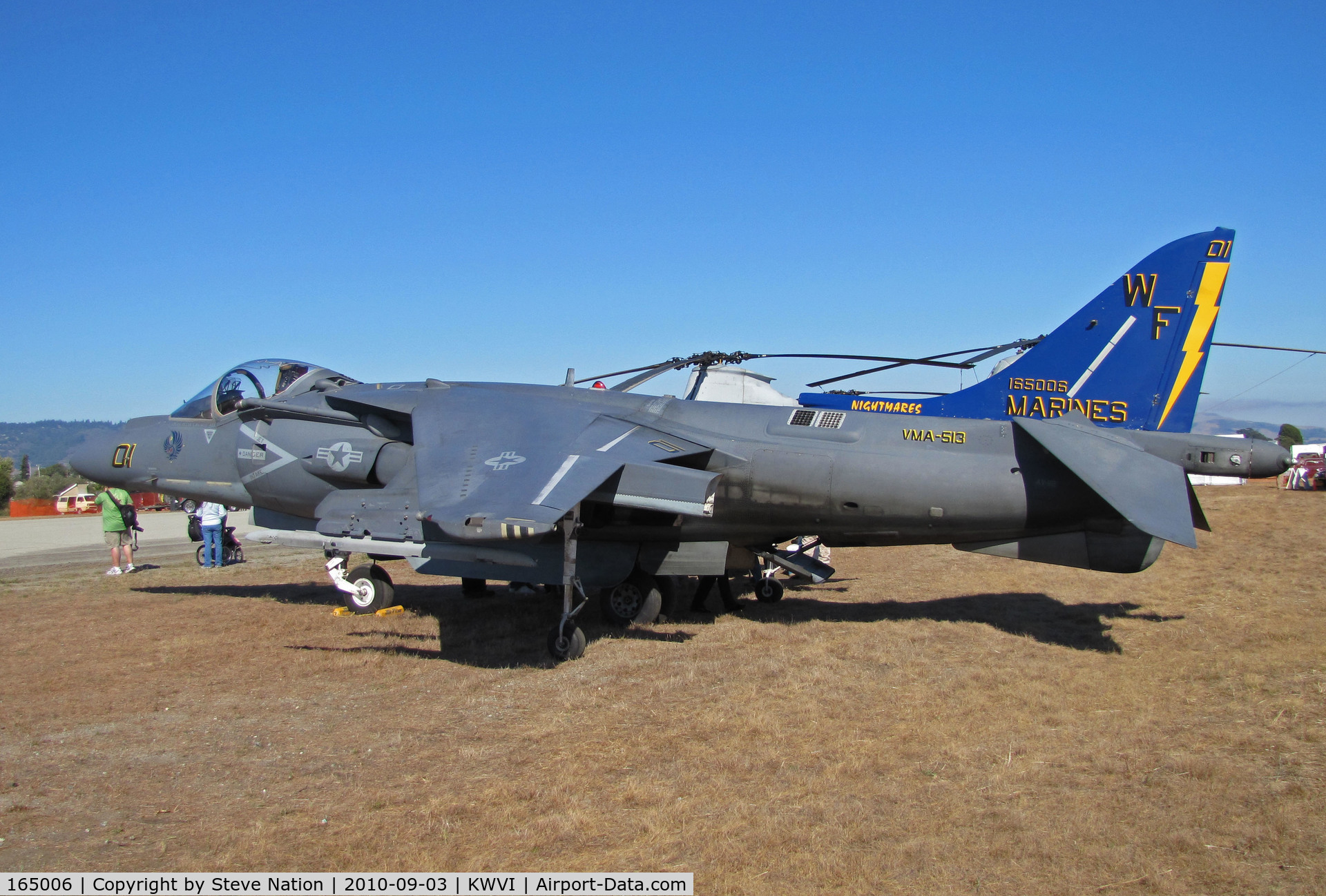 165006, McDonnell Douglas AV-8B+ Harrier II C/N 262, VMA-513 