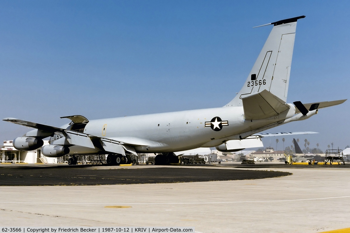 62-3566, 1962 Boeing KC-135A Stratotanker C/N 18549, being loaded