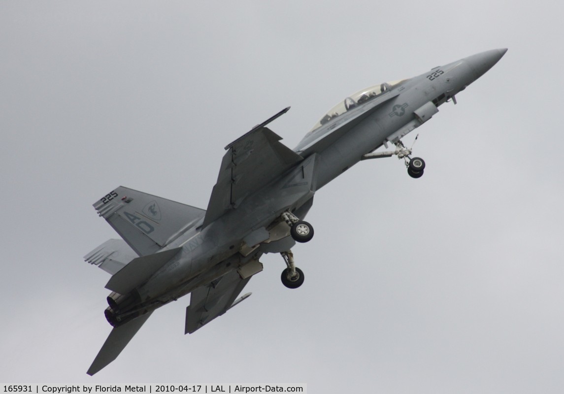 165931, Boeing F/A-18F Super Hornet C/N F077, F/A-18F