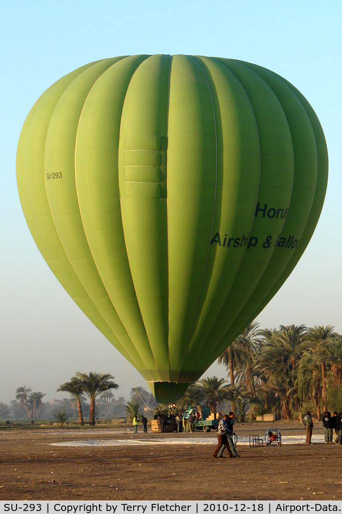SU-293, , Egyptian Balloon over Luxor West Bank SU-293