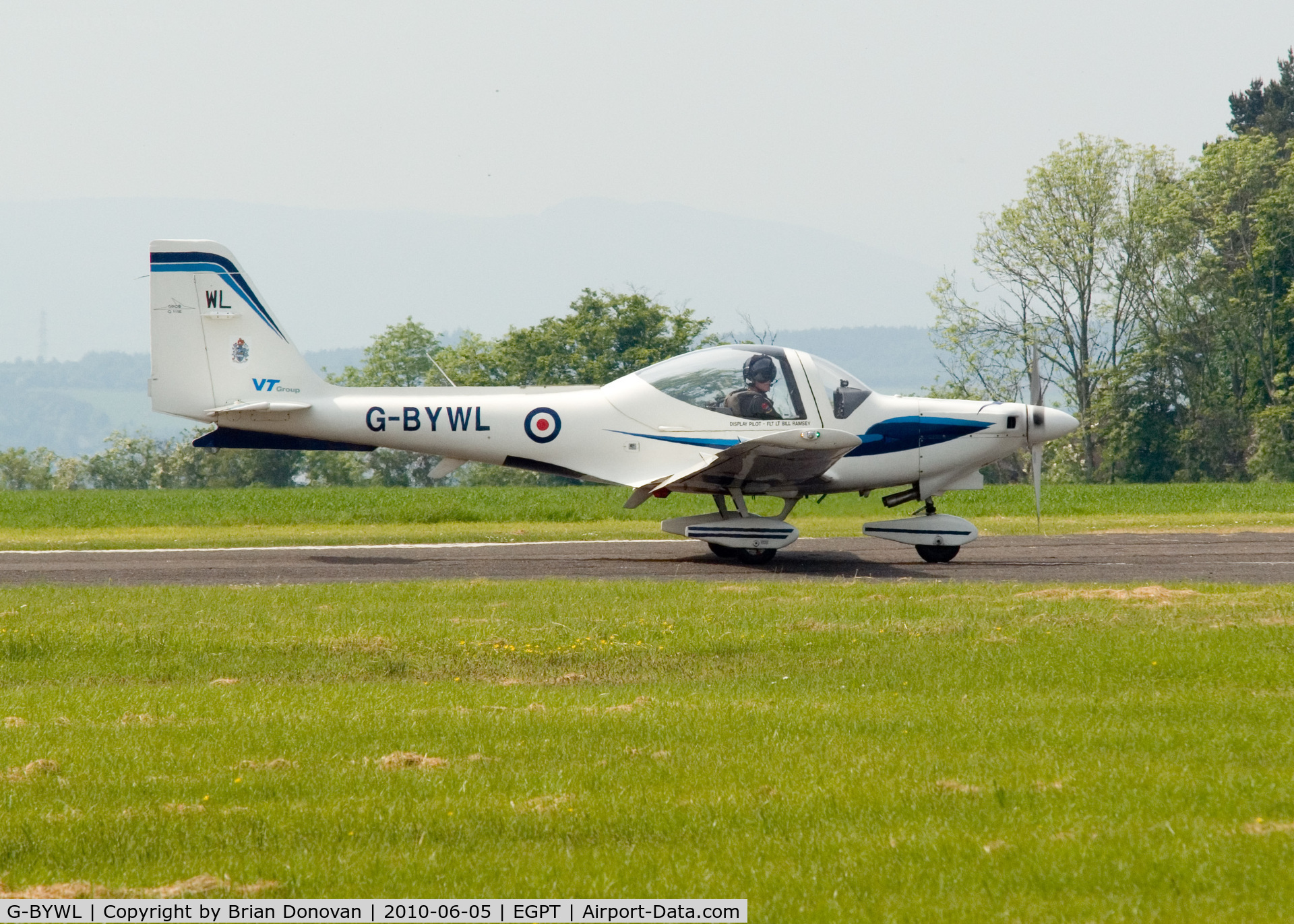 G-BYWL, 2000 Grob G-115E Tutor T1 C/N 82147/E, Heart of Scotland Airshow, Perth Airport