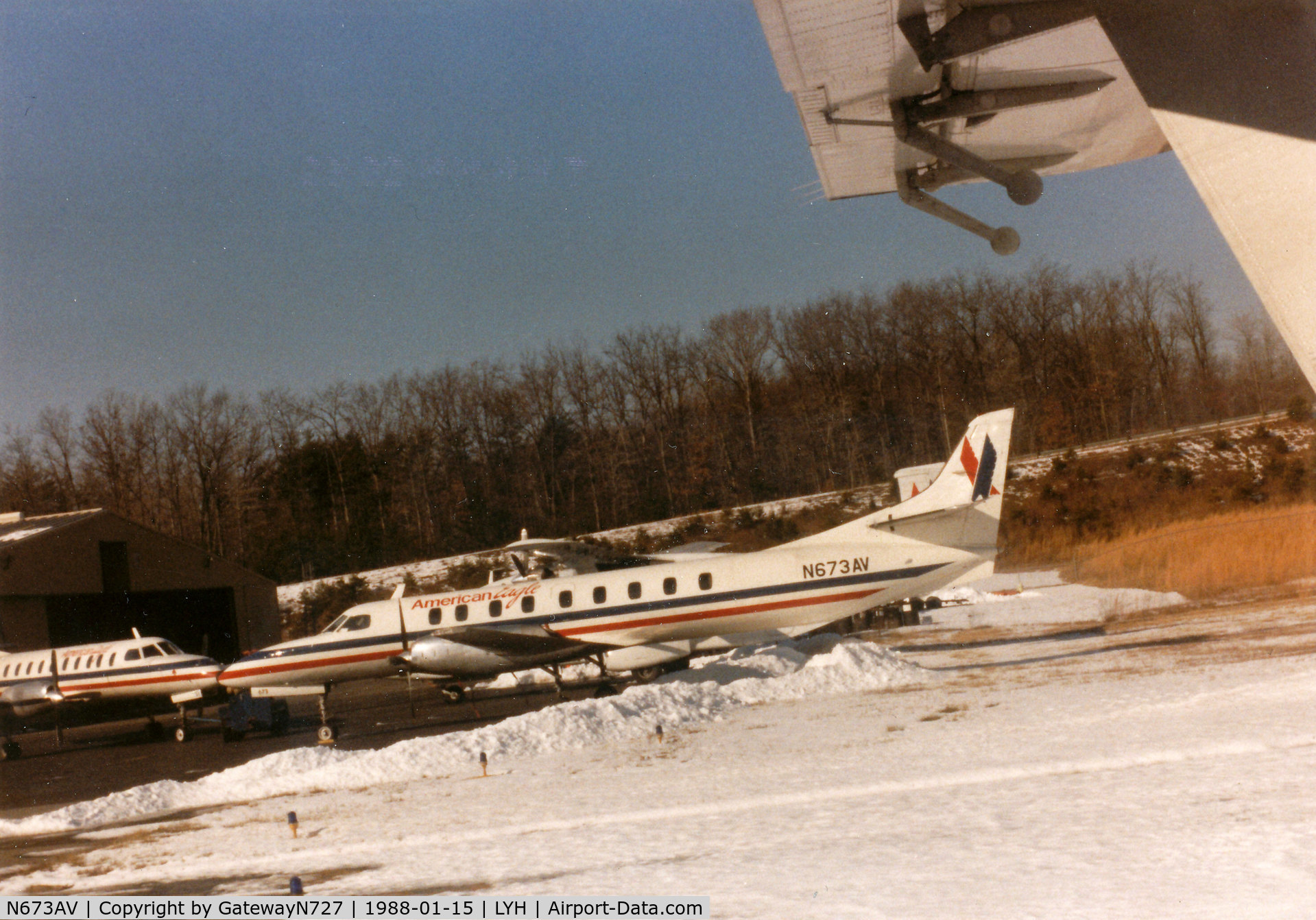 N673AV, 1987 Fairchild SA-227AC Metro III C/N AC673, Best angle available. 