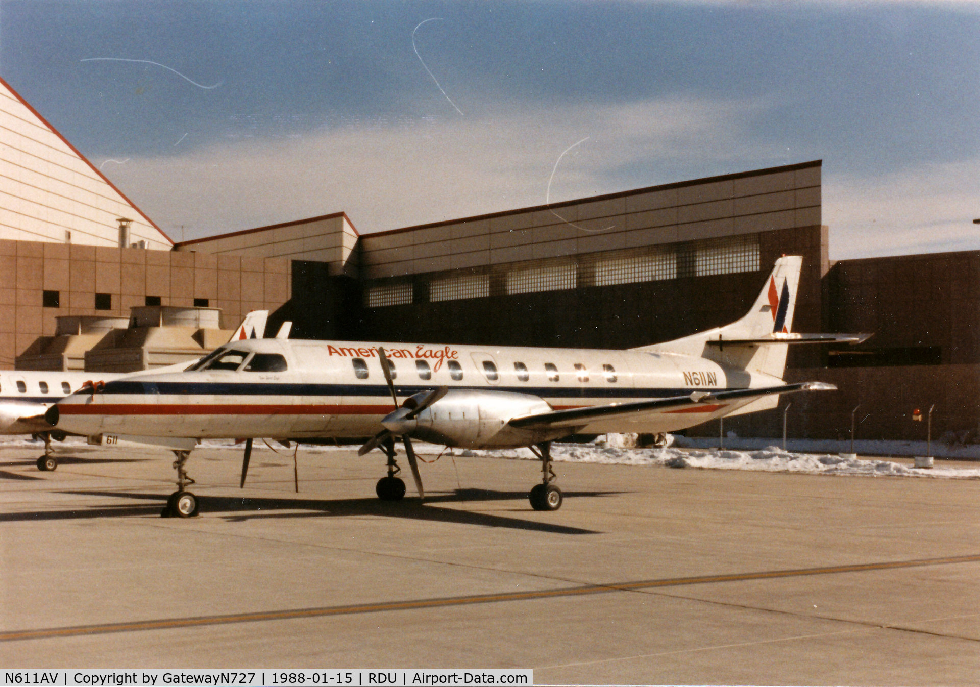 N611AV, 1985 Fairchild SA-227AC Metro III C/N AC611B, *