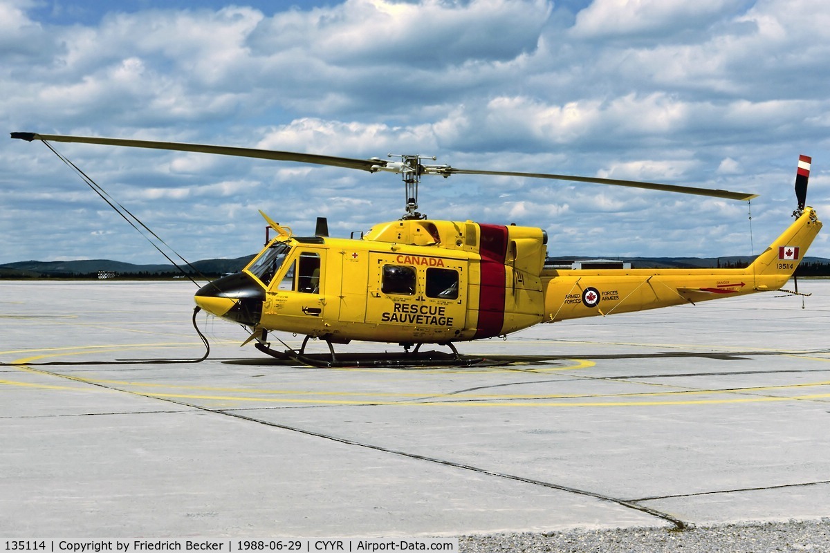 135114, Bell CH-135 Twin Huey C/N 32014, Goose Rescue Flight CC-135