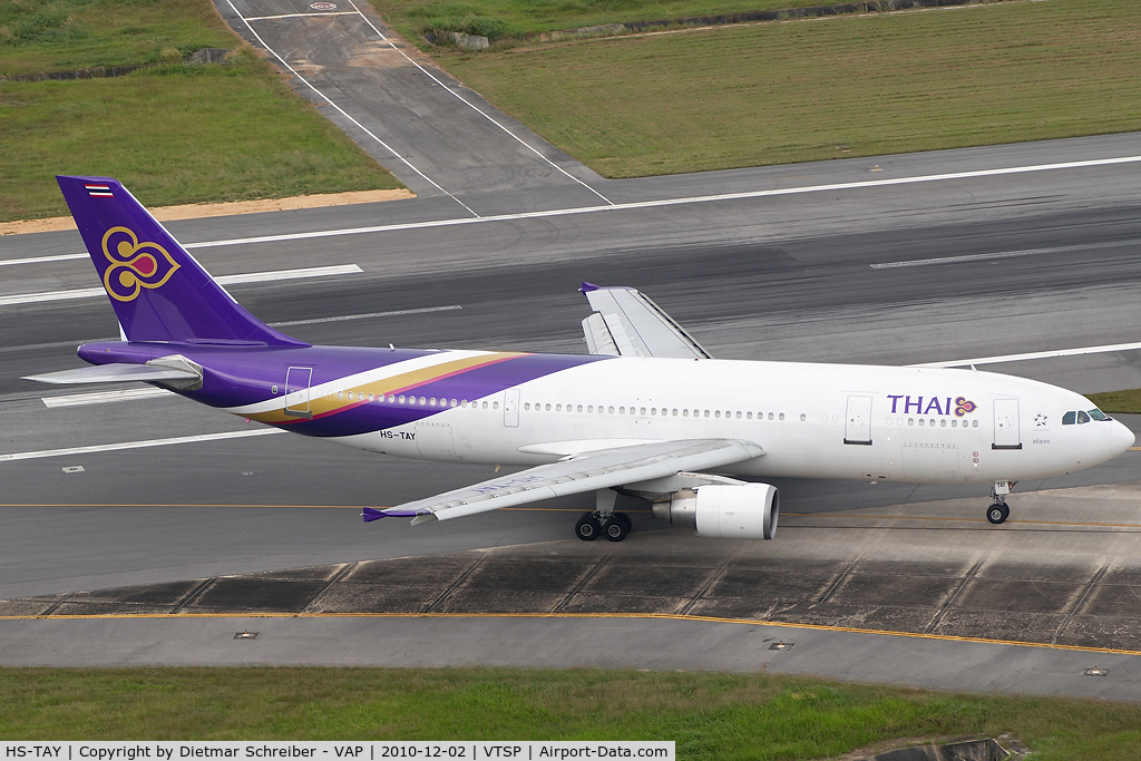 HS-TAY, 1998 Airbus A300B4-622R C/N 786, Thai Airbus 300-600