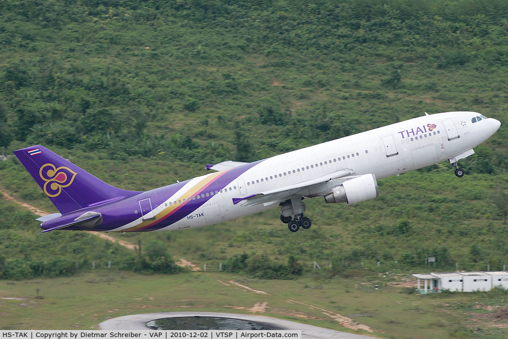 HS-TAK, 1990 Airbus A300B4-622R C/N 566, Thai Airbus 300-600