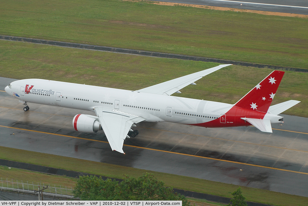 VH-VPF, 2009 Boeing 777-3ZG/ER C/N 37940, Virgin Australia Boeing 777-300