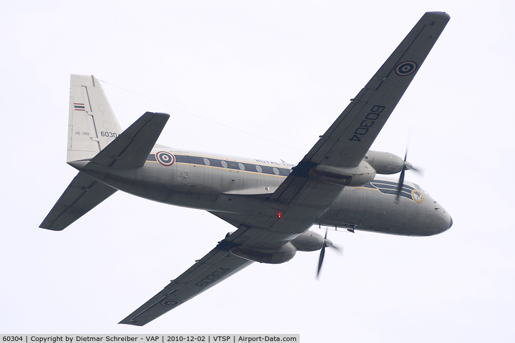 60304, 1968 Hawker Siddeley HS.748 Series 2 C/N 1644, Thai Air Force HS748