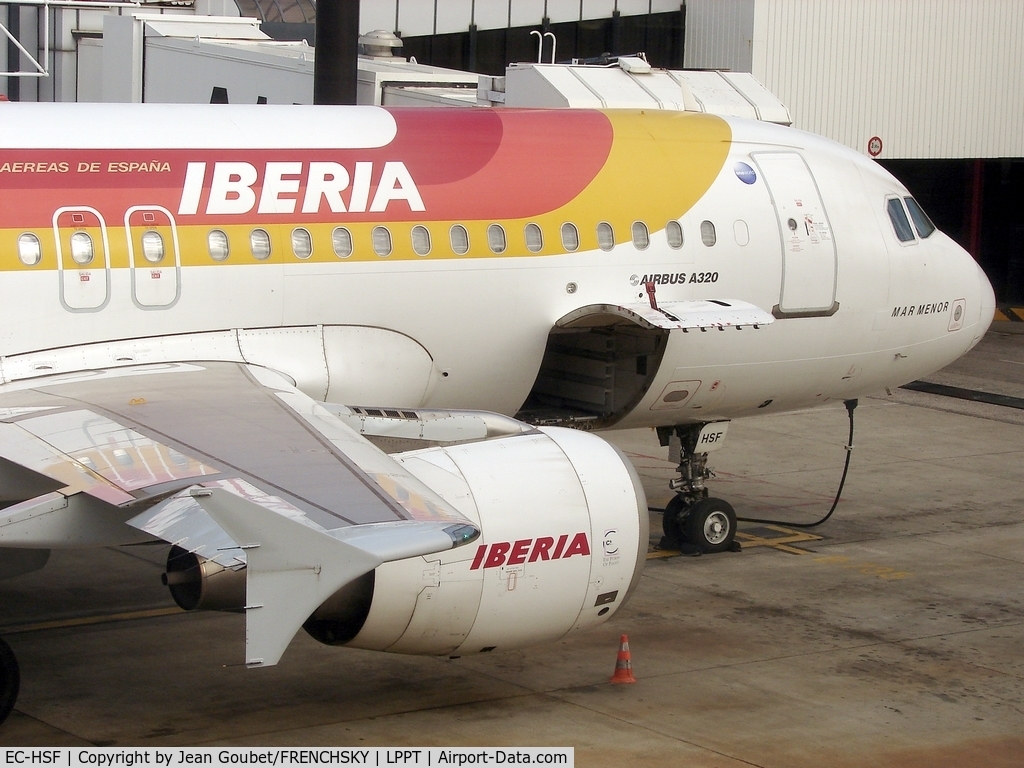 EC-HSF, 2000 Airbus A320-214 C/N 1255, IBERIA