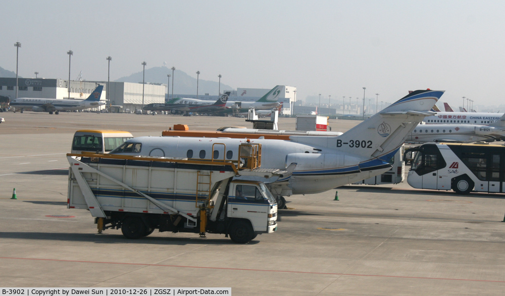 B-3902, 2007 Hawker Beechcraft Hawker 850XP C/N 258858, Shenzhen