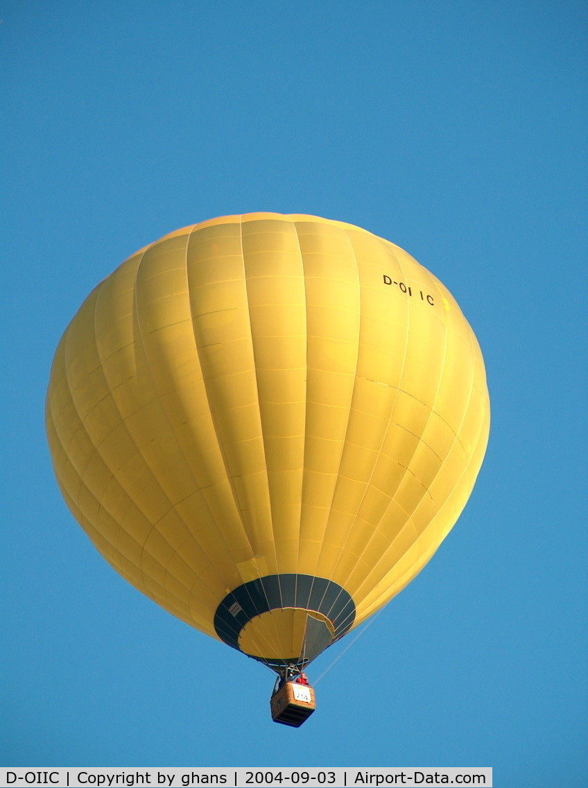 D-OIIC, 2004 Schroeder Fire Balloons G36/24 C/N 392, WIM 2004
