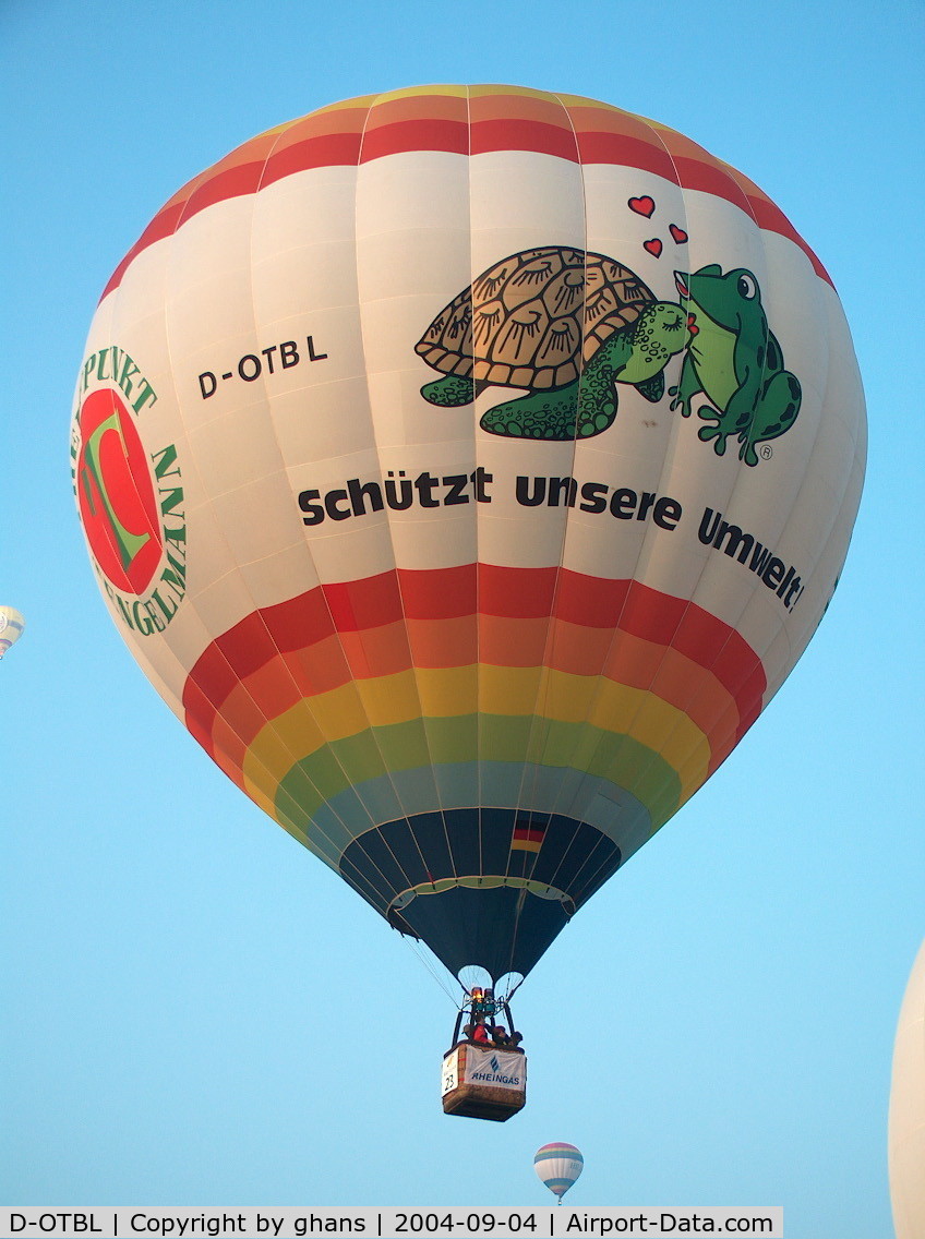 D-OTBL, 1993 Schroeder Fire Balloons G26/24 C/N 321, WIM 2004