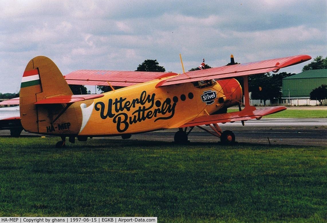 HA-MEP, 1980 Antonov An-2R C/N 1G190-25, Utterly Butterly