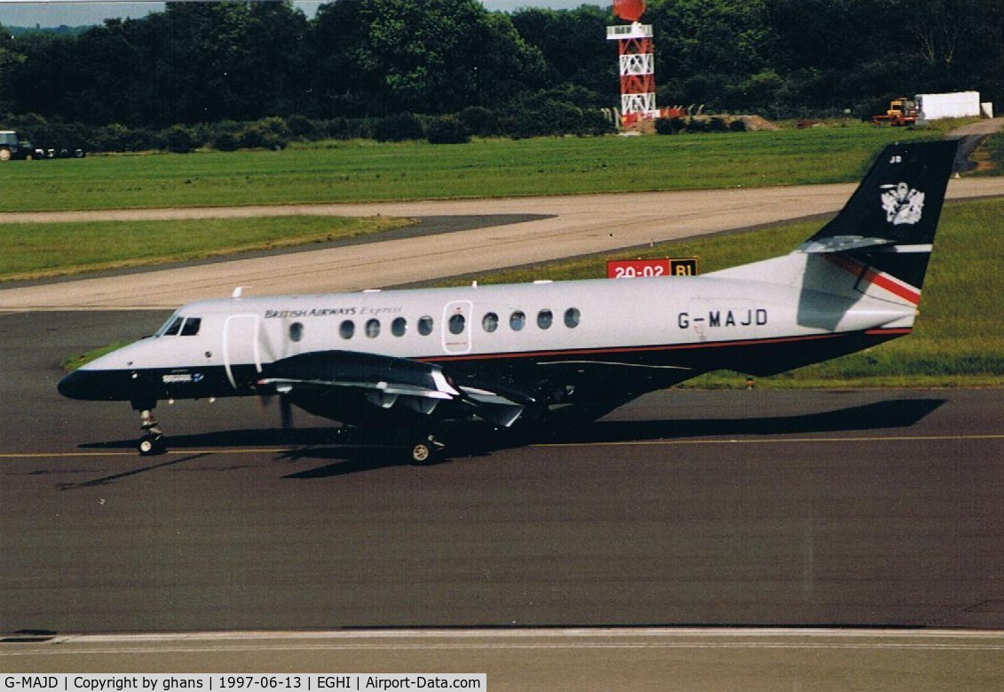 G-MAJD, 1992 British Aerospace Jetstream 41 C/N 41006, Flying for BA Express