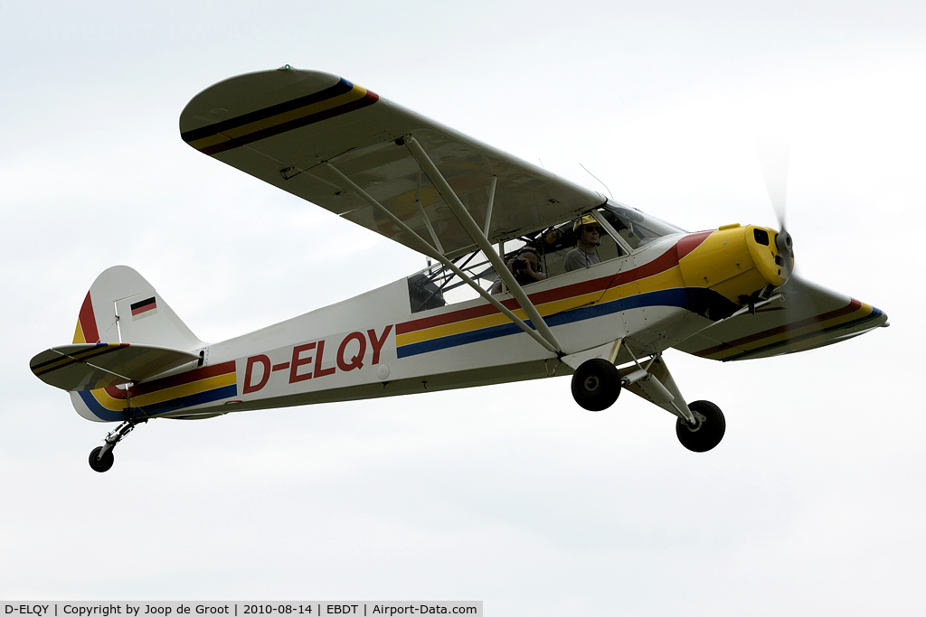 D-ELQY, Piper PA-19 Super Cub C/N 18-3083, Oldtimer fly-in