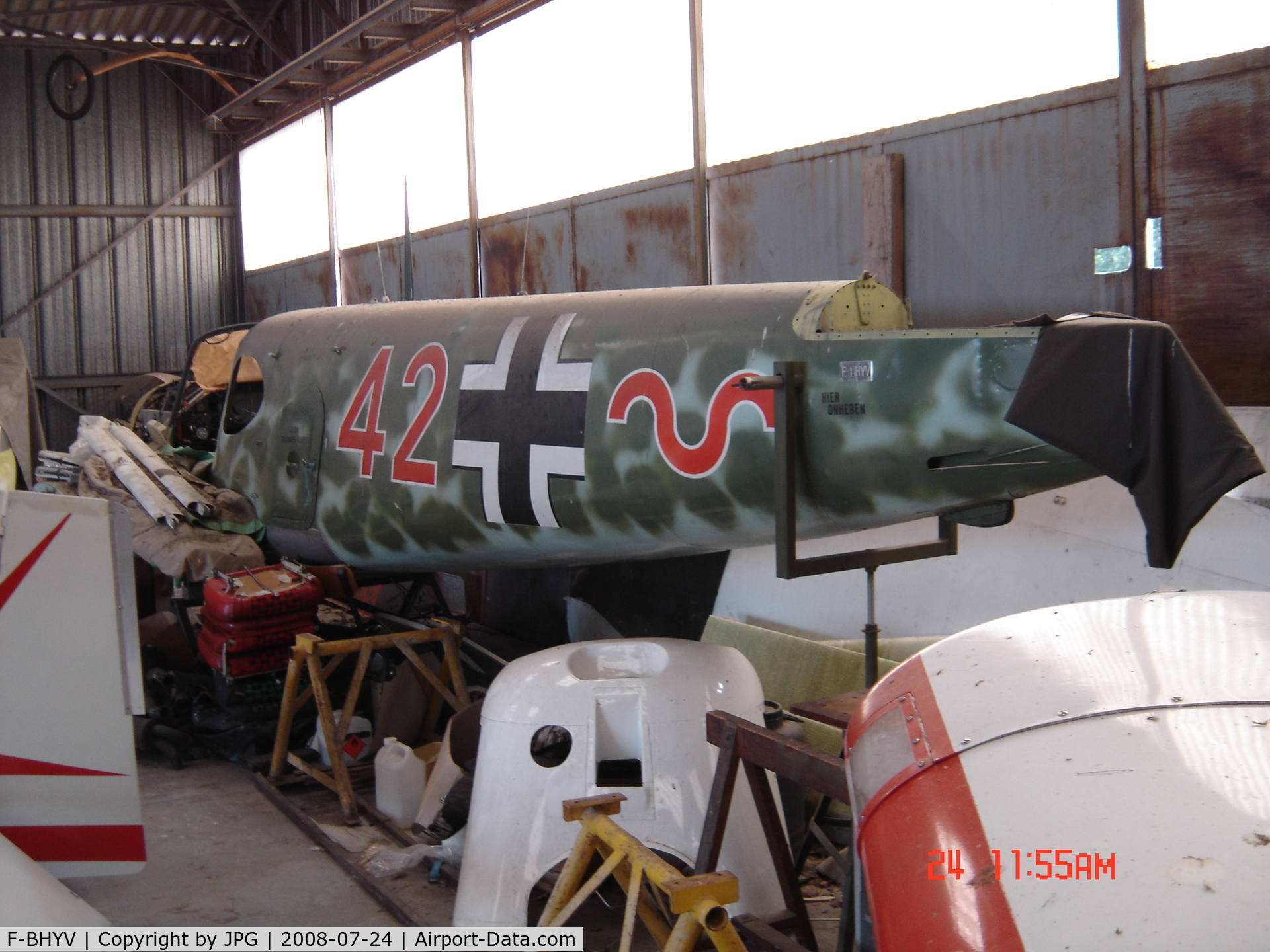 F-BHYV, Nord 1101 Noralpha C/N 42, It is a restoration project.
