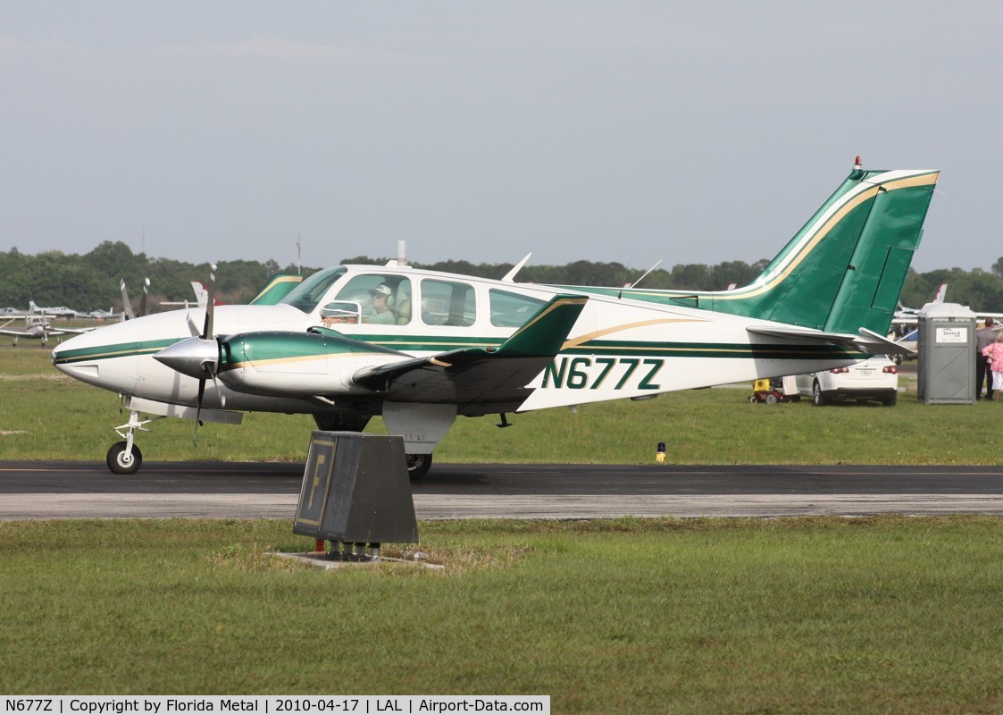 N677Z, 1965 Beech C55 Baron (95-C55) C/N TE-14, Beech 55