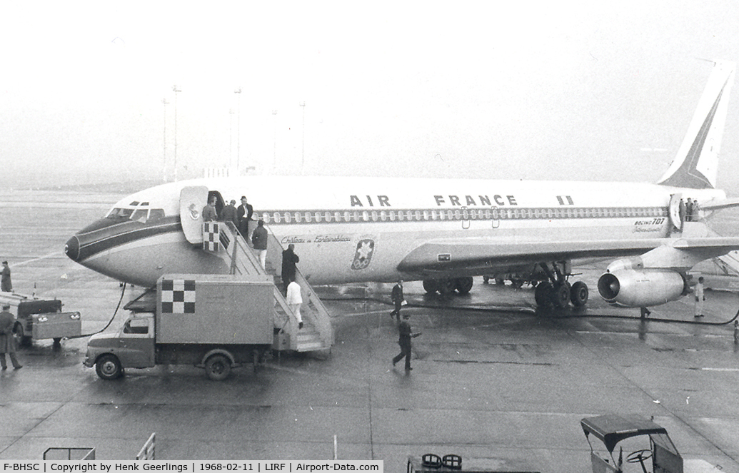 F-BHSC, 1959 Boeing 707-328B C/N 17615, Air France