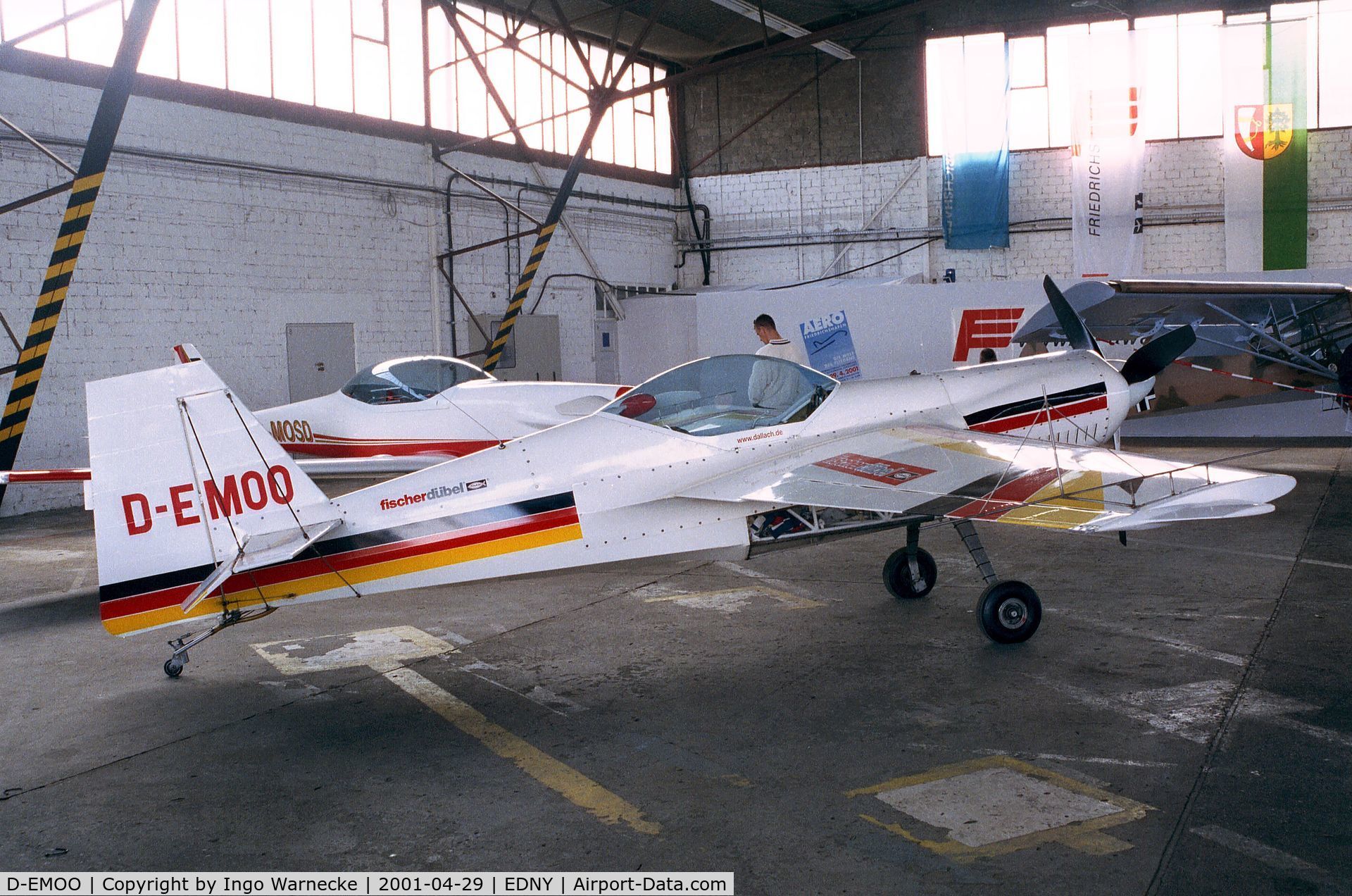 D-EMOO, WDFL Dallach Diablo 2 C/N EB-002, Dallach Diablo 2 at the AERO 2001, Friedrichshafen