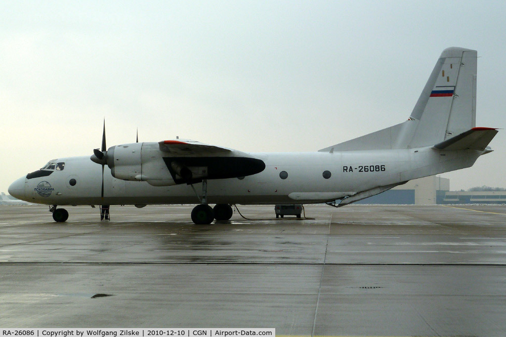 RA-26086, 1981 Antonov An-26B C/N 12302, visitor