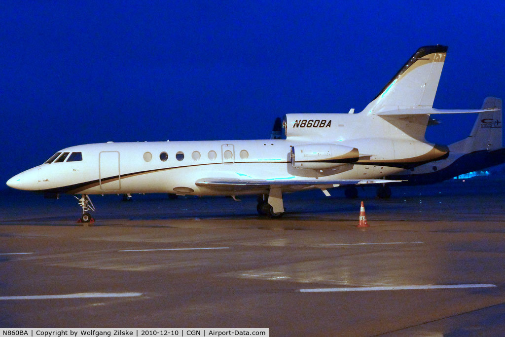 N860BA, 1984 Dassault-Breguet Falcon 50 C/N 142, visitor