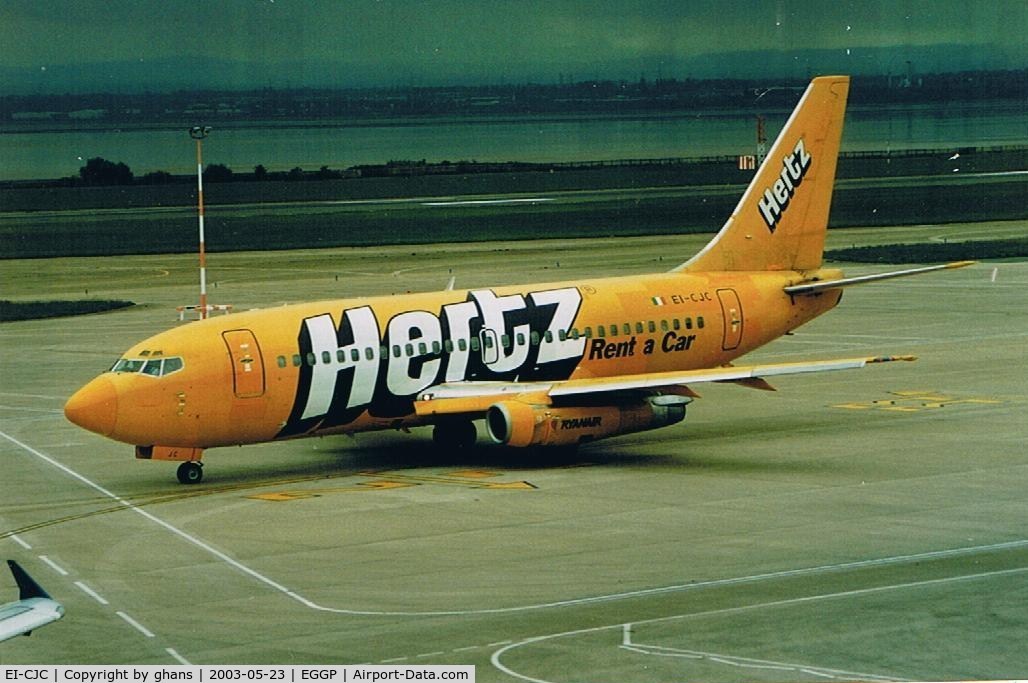 EI-CJC, 1982 Boeing 737-204 C/N 22640, Hertz Rent a Car