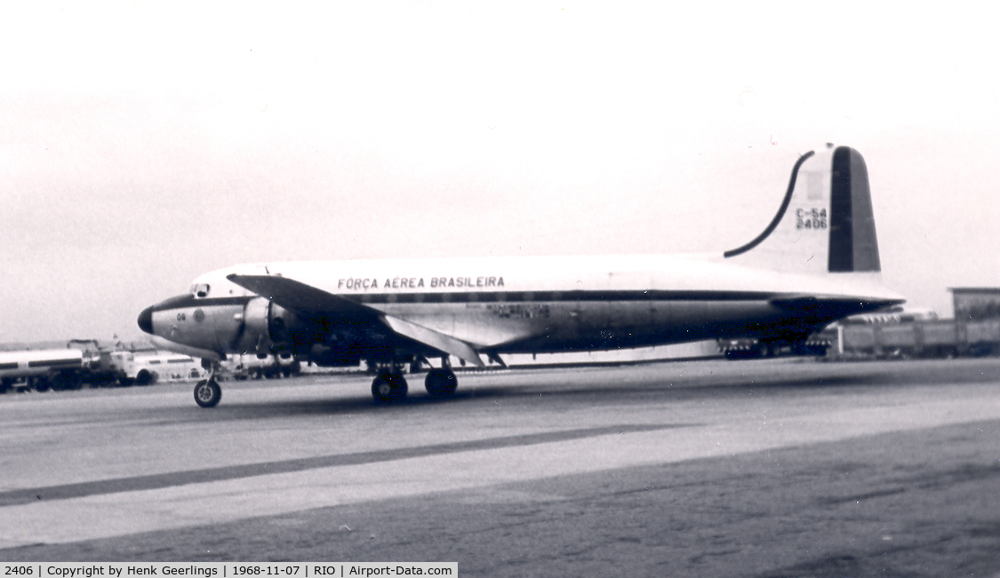 2406, Douglas C-54G Skymaster C/N 36054, Brasilian AF
