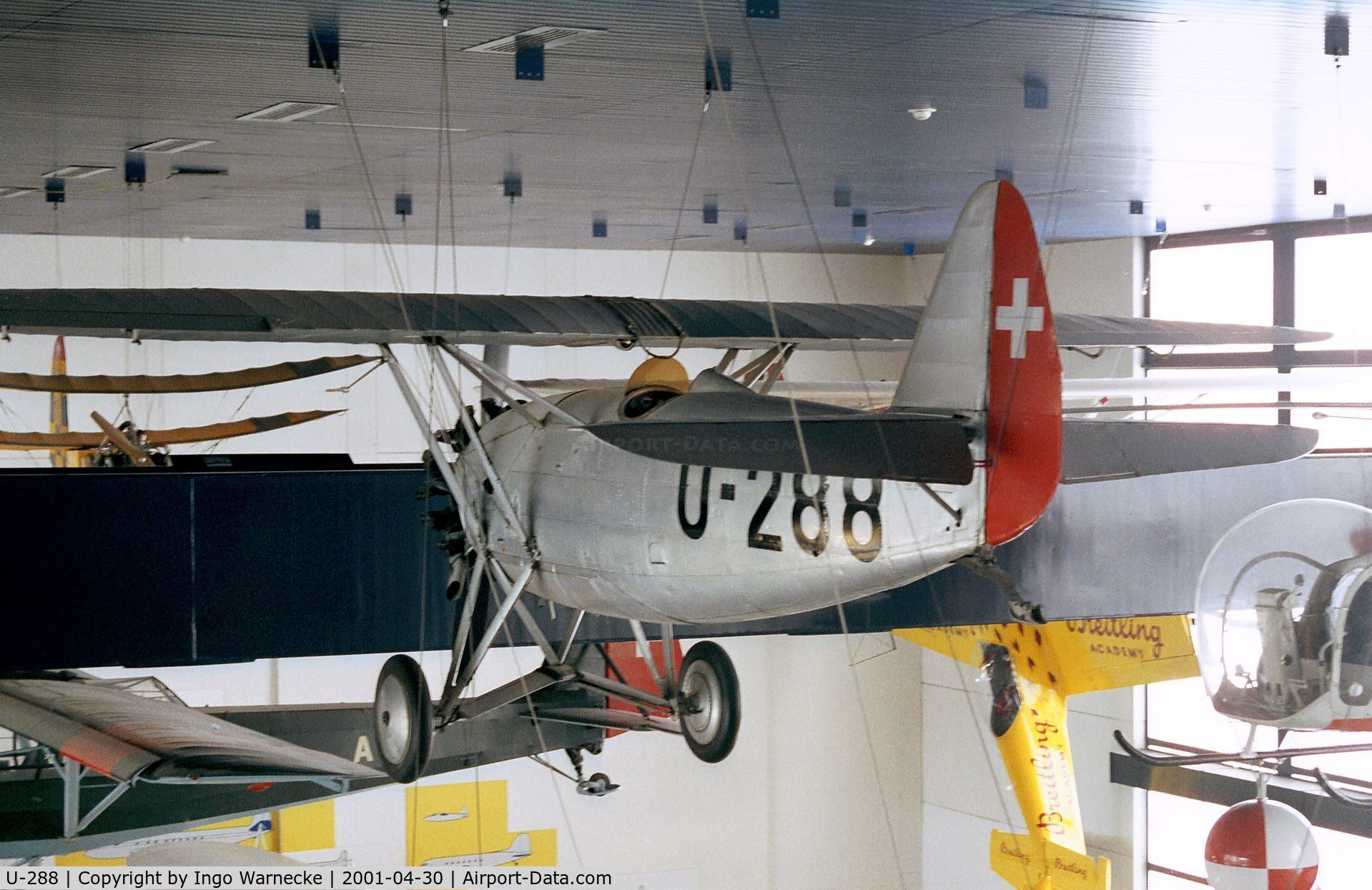 U-288, 1933 Dewoitine D.26 C/N 320, Dewoitine D.26 at the Verkehrshaus der Schweiz, Luzern