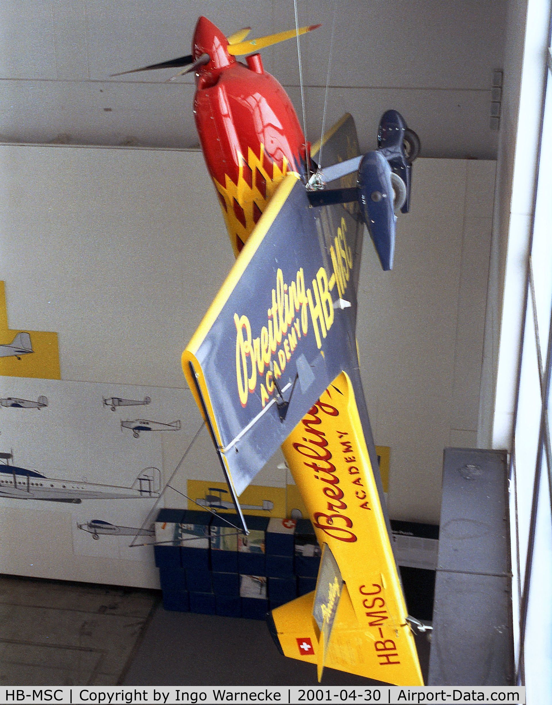 HB-MSC, 1993 Mudry CAP-231EX C/N 03, Mudry CAP-231 EX at the Verkehrshaus der Schweiz, Luzern