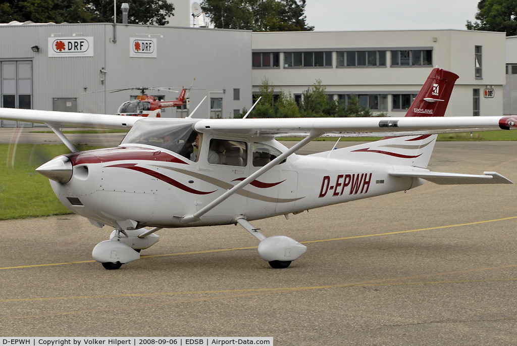 D-EPWH, 2008 Cessna 182T Skylane C/N 18282088, at Baden-Baden
