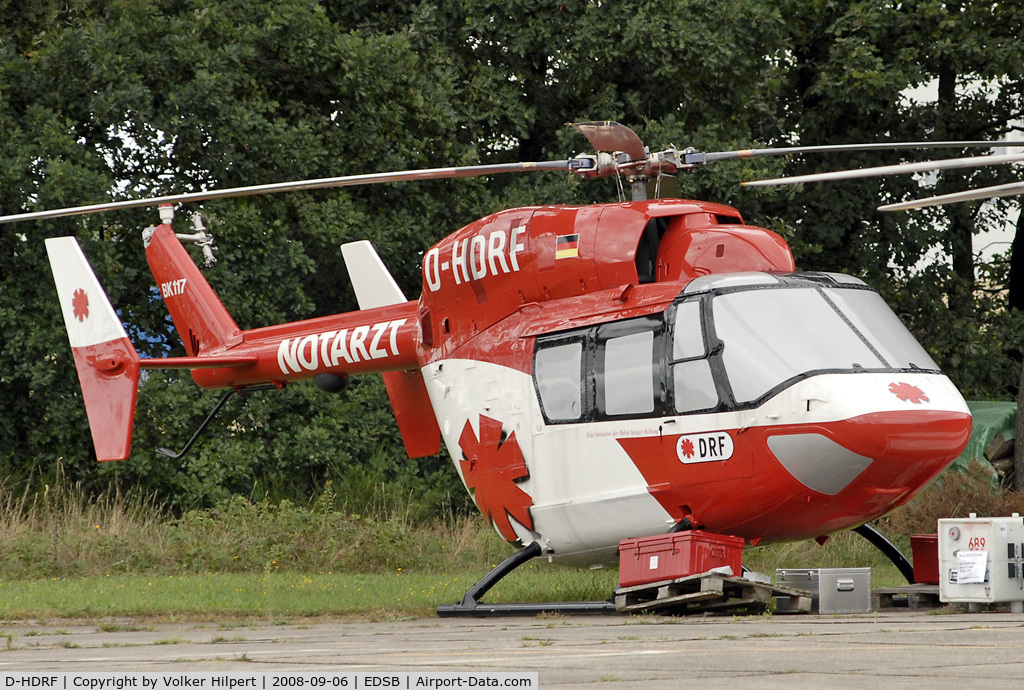 D-HDRF, Eurocopter-Kawasaki BK-117B-2 C/N 7094, BK-117B-2