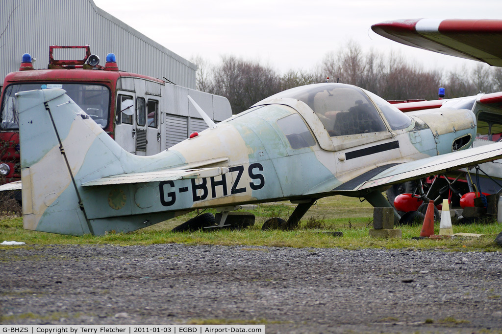 G-BHZS, 1980 Scottish Aviation Bulldog Series 120 Model 1210 C/N BH120/411, 1980 British Aerospace BULLDOG SERIES 120 MODEL 1210, c/n: BH120/411 at Derby Eggington