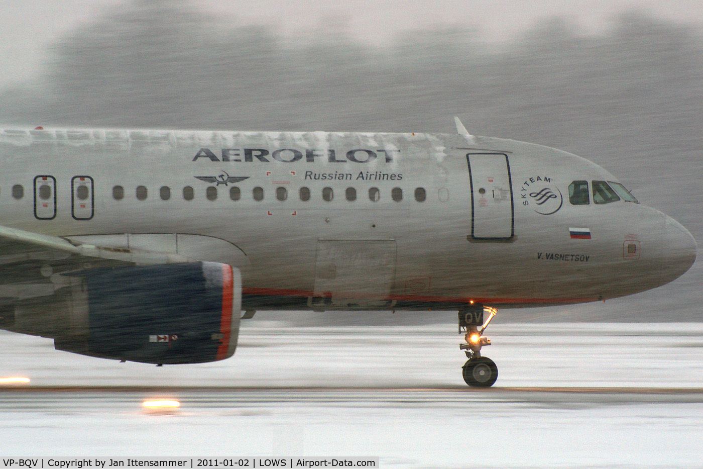 VP-BQV, 2006 Airbus A320-214 C/N 2920, Wintercharter @ LOWS
