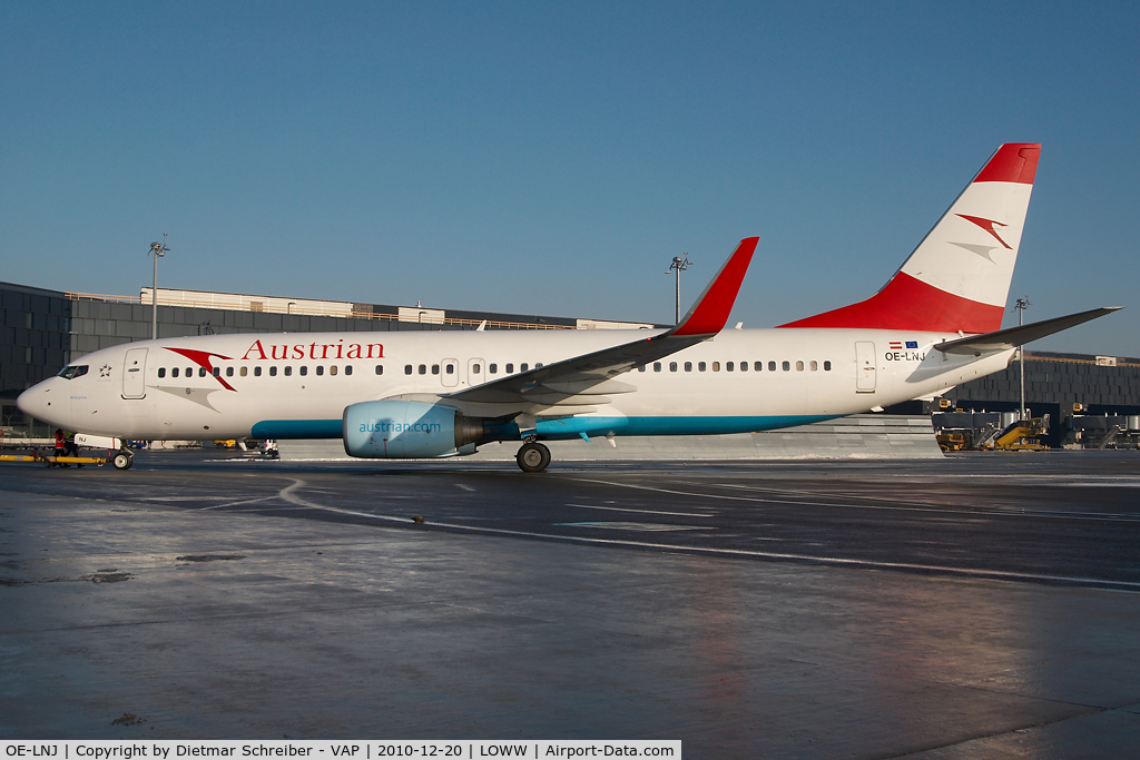 OE-LNJ, 1998 Boeing 737-8Z9 C/N 28177, Austrian Airlines Boeing 737-800