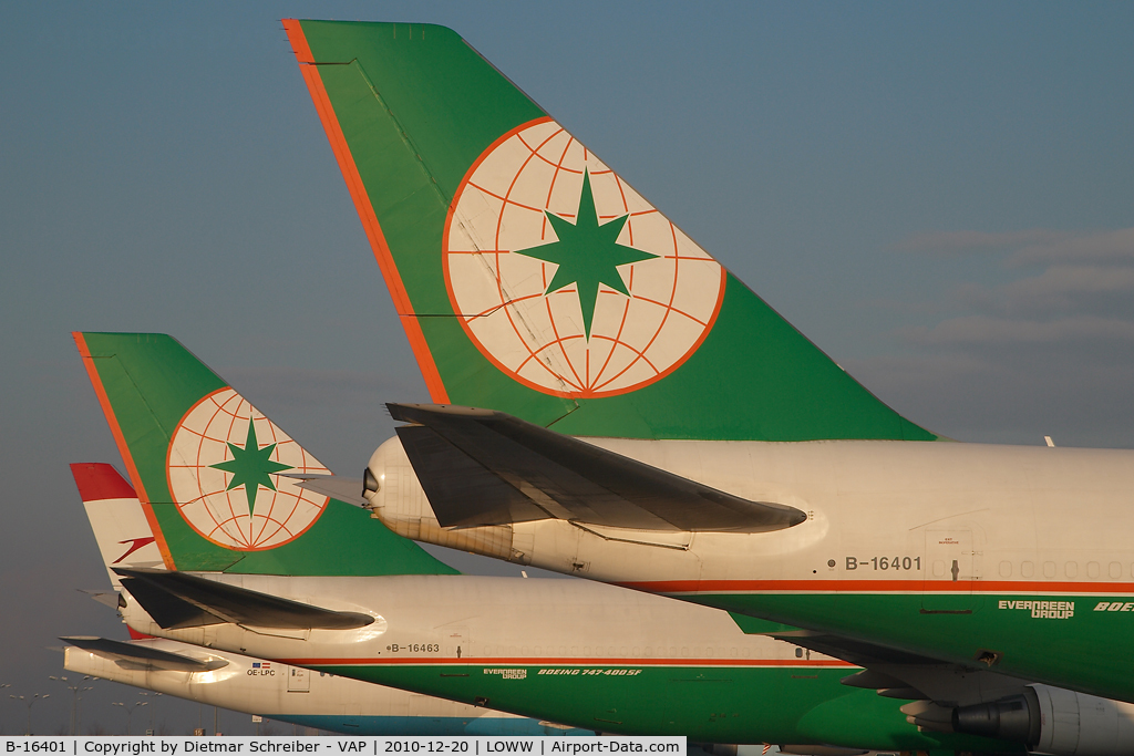 B-16401, 1992 Boeing 747-45EBD(SF) C/N 27062, Eva Air Boeing 747-400