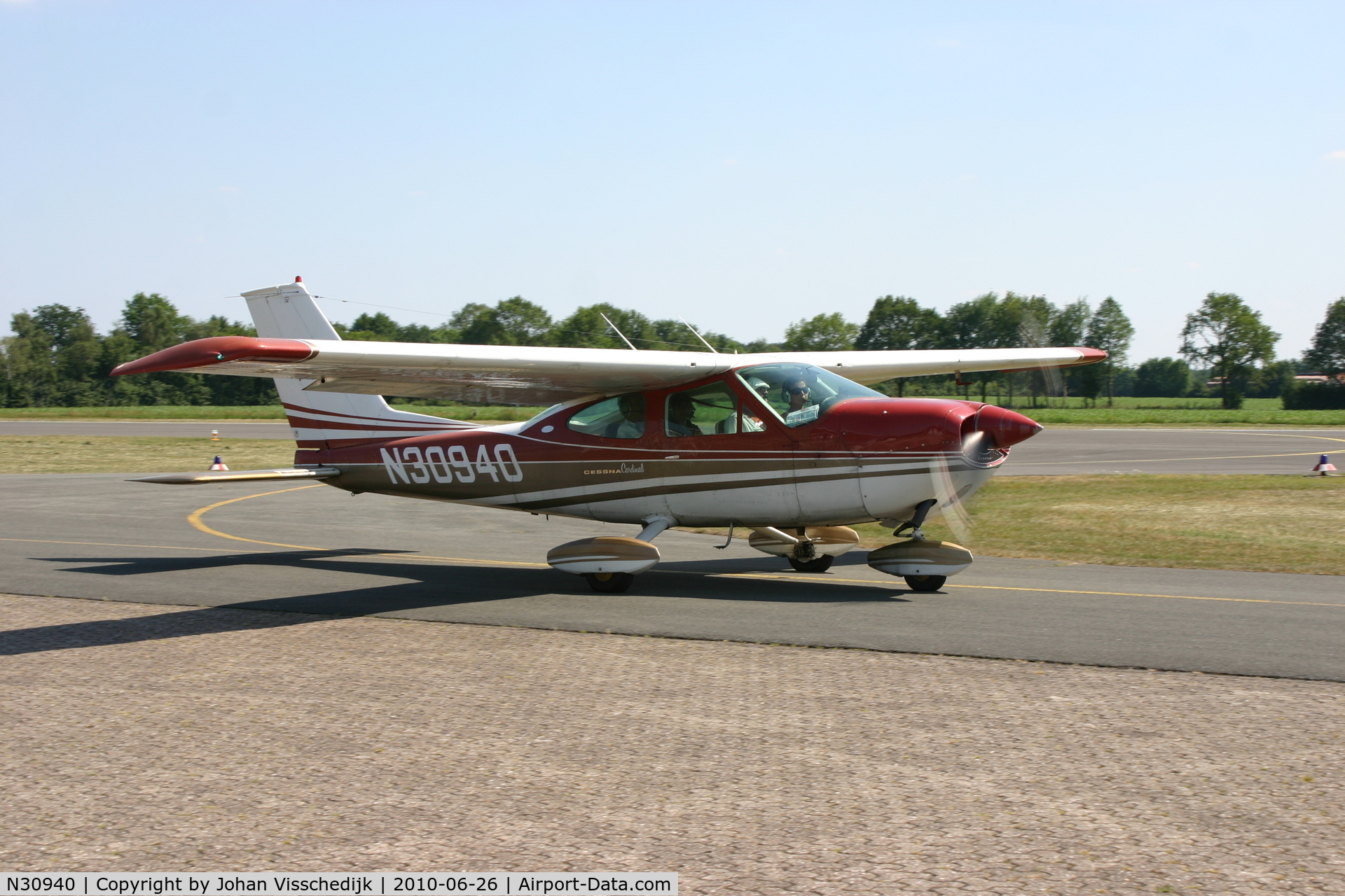N30940, 1970 Cessna 177B Cardinal C/N 17701556, Pictured at Flugplatz Stadtlohn - Vreden (EDLS)