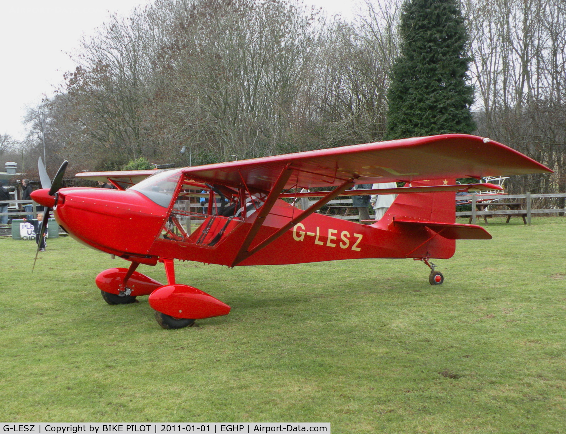 G-LESZ, 2003 Skystar Kitfox Series 5 C/N PFA 172C-12822, Not sure of current engine but previously had a Rotec R2800 radial engine