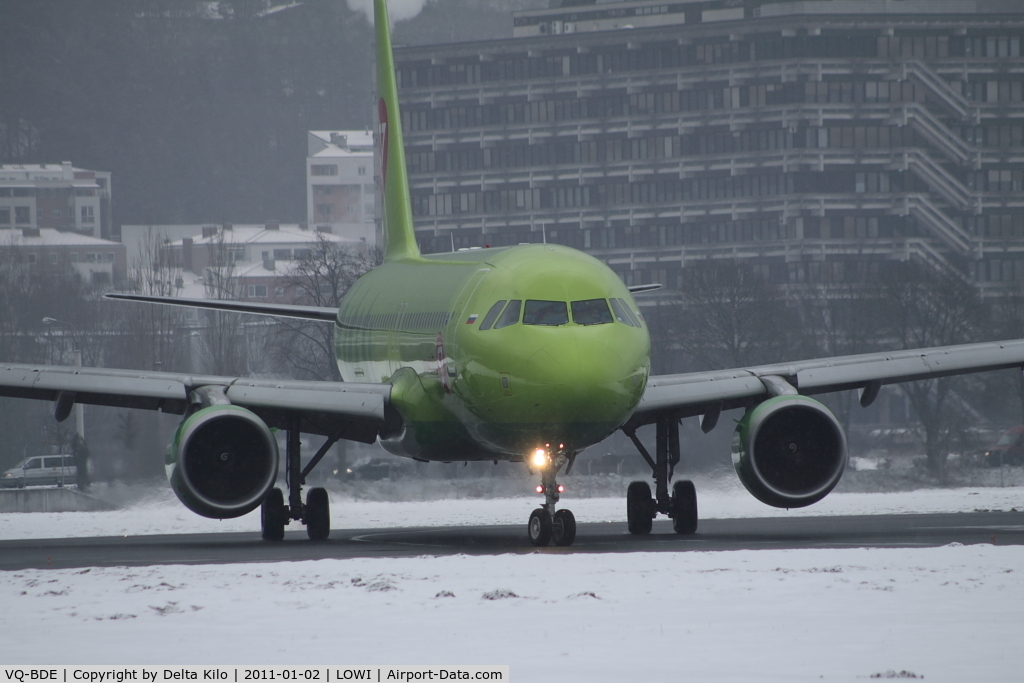 VQ-BDE, 2009 Airbus A320-214 C/N 3866, SBI [S7] S7 Airlines