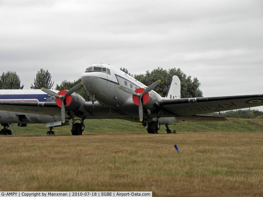 G-AMPY, 1944 Douglas C-47B-15-DK Dakota 4 C/N 26569, Air Atlantique DC-3 G-AMPY/KK116