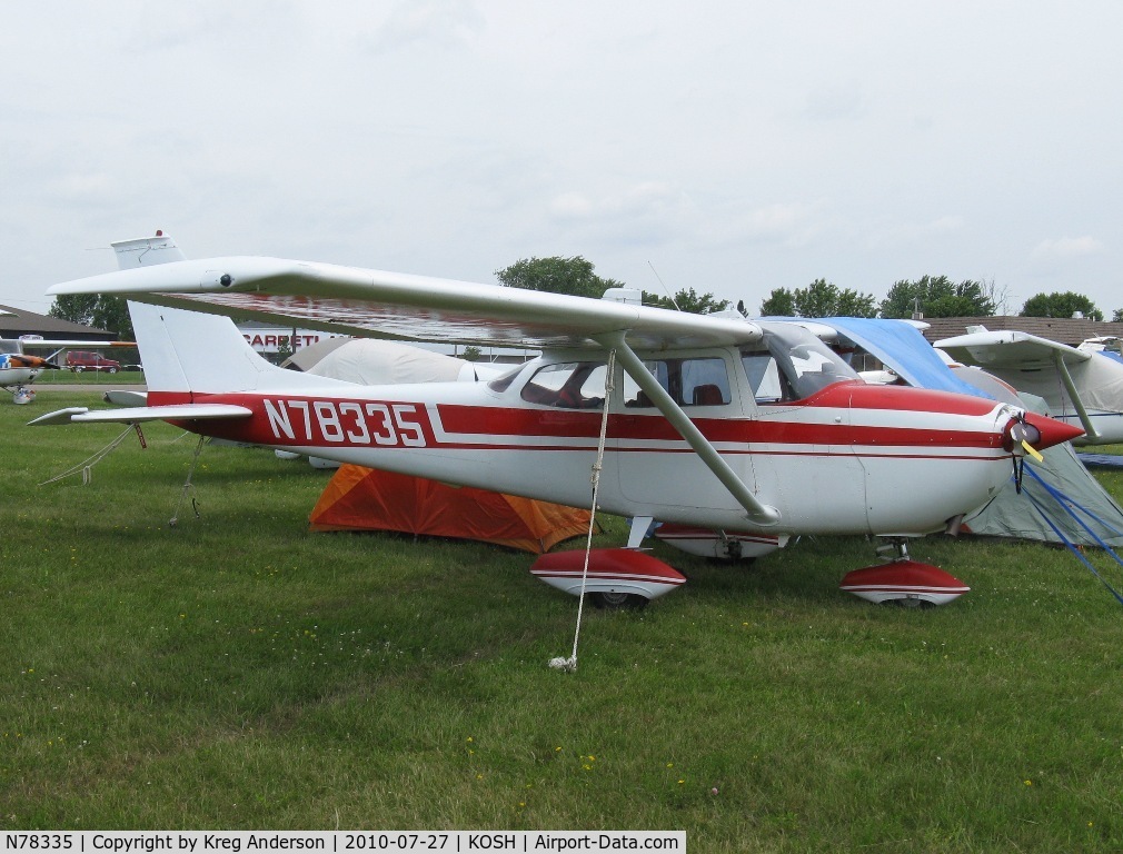 N78335, 1968 Cessna 172K Skyhawk C/N 17257570, EAA AirVenture 2010