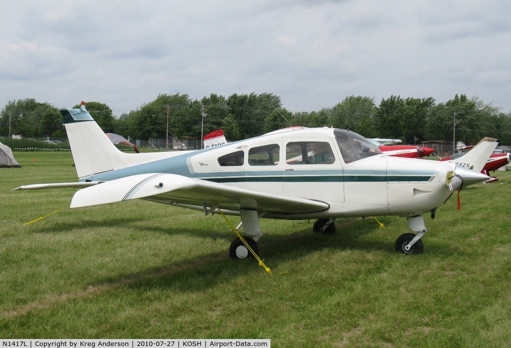 N1417L, 1965 Beech A23 C/N M-809, EAA AirVenture 2010