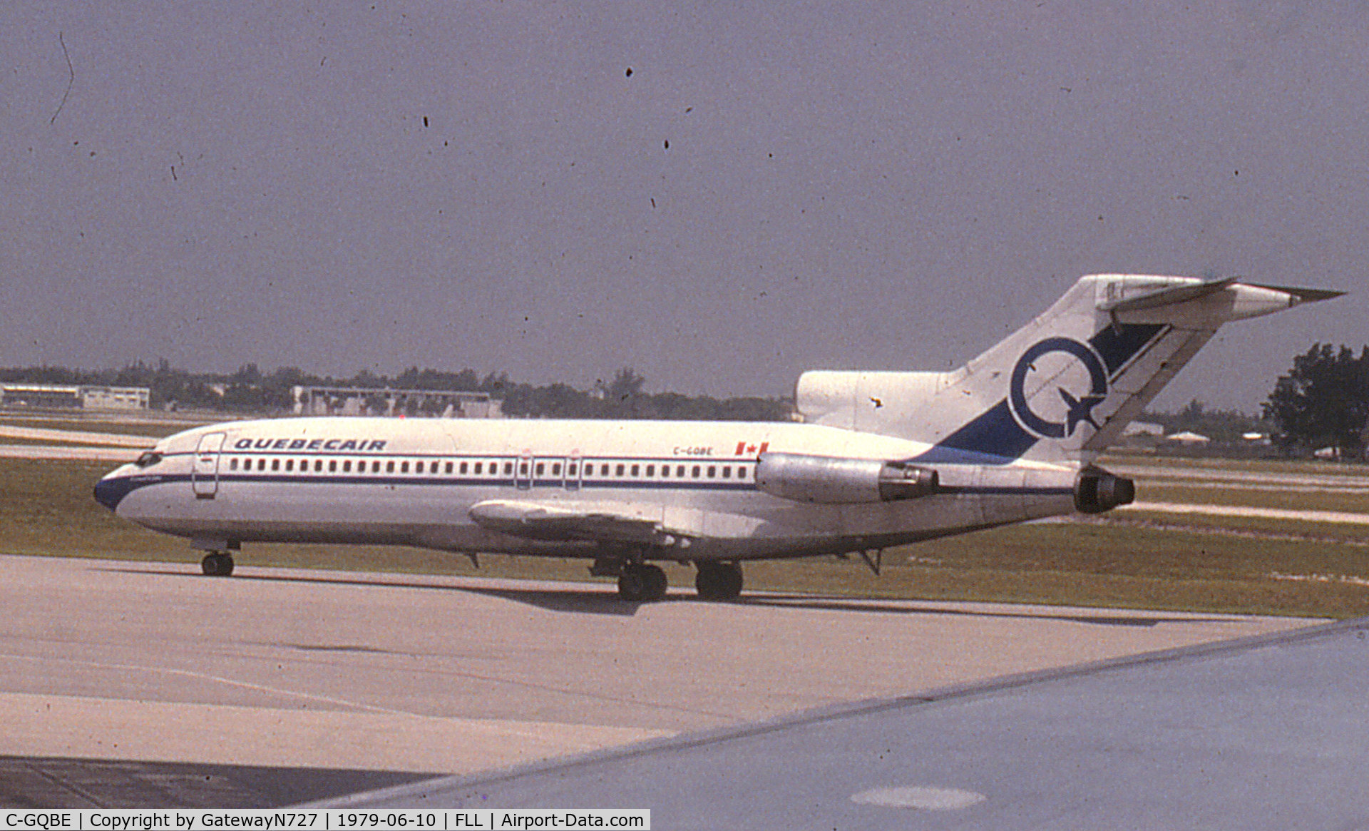 C-GQBE, 1966 Boeing 727-25 C/N 18970, Quebec Air. ex-EAL. N8146N.