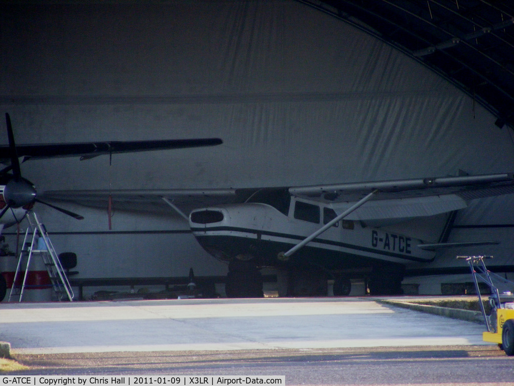 G-ATCE, 1965 Cessna U206 Super Skywagon C/N U206-0380, at the British Parachute School, Langar